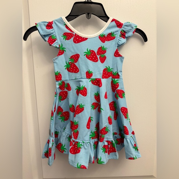 Eleanor Rose Strawberry Dress - Picture 1 of 5